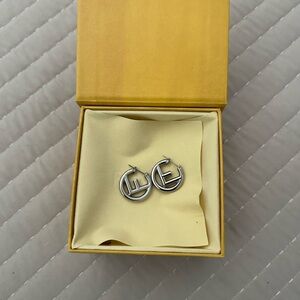 Fendi Silver Earings